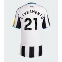 Maglia Calcio Newcastle United Tino Livramento #21 Prima Divisa Donna 2025-26 Manica Corta